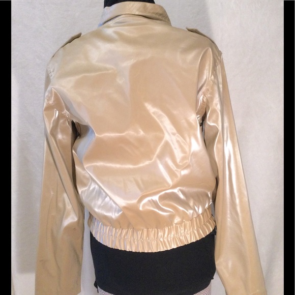 NWOT RETRO SHIMMERY FALL / SPRING BLING JACKET - Picture 4 of 10